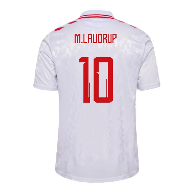 2024-2025 Denmark Away Shirt (M.Laudrup 10) — Shop Now