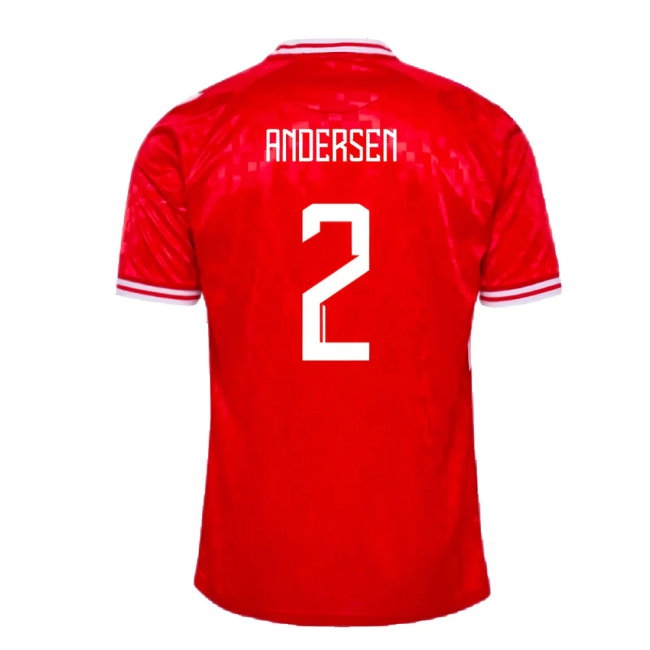 2024-2025 Denmark Home Shirt (Andersen 2) — Buy Online