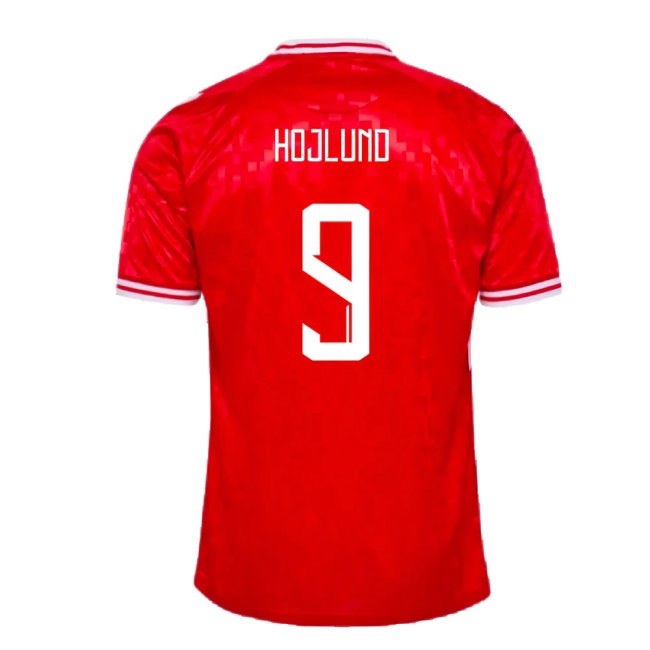 2024-2025 Denmark Home Shirt (Hojlund 9) — Shop Now