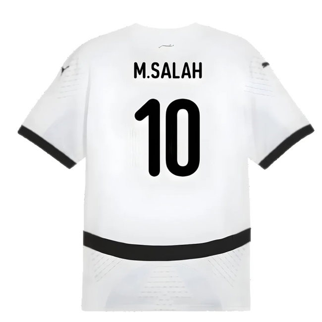 2024-2025 Egypt Away Shirt (M.Salah 10) — Shop Now