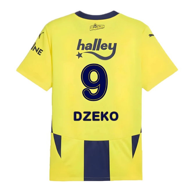2024-2025 Fenerbahce Home Shirt (Dzeko 9) — Buy Now