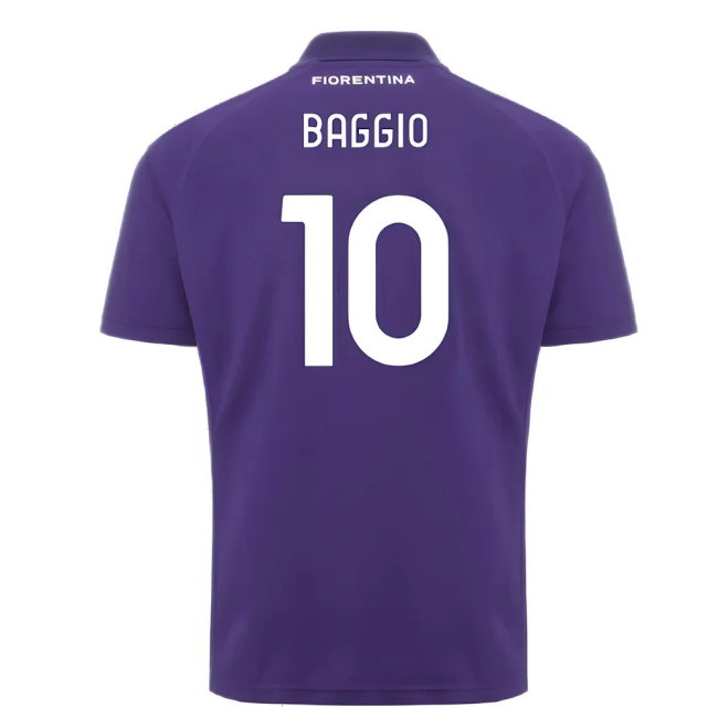 2024-2025 Fiorentina Home Shirt (Baggio 10) — Buy Now