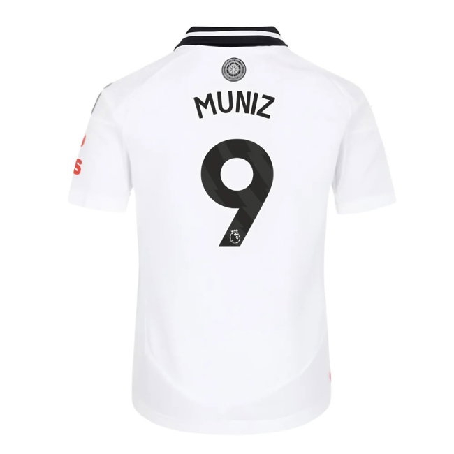 2024-2025 Fulham Home Shirt (Kids) (Muniz 9) — Shop Online