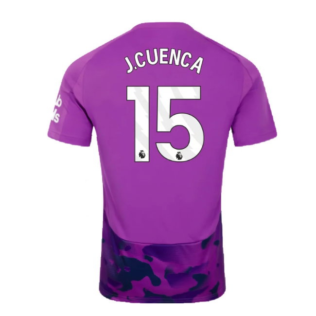 2024-2025 Fulham Third Shirt (J.Cuenca 15) — Buy Now