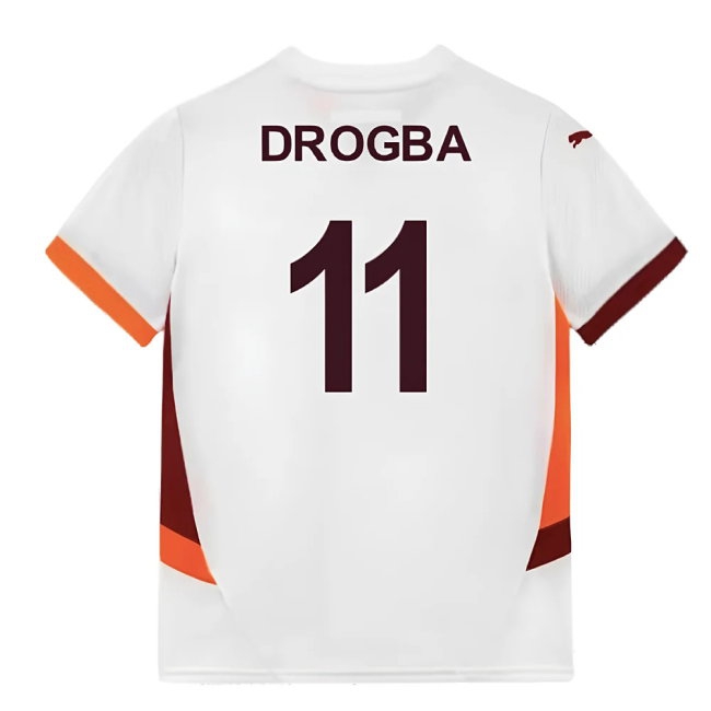 2024-2025 Galatasaray Away Shirt (Kids) (Drogba 11) — Shop Online