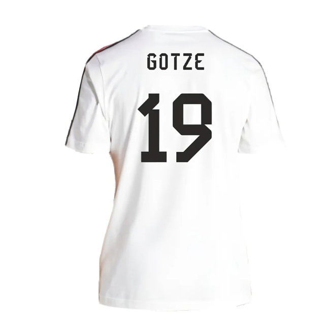 2024-2025 Germany 3S DNA Tee (White) (Gotze 19) — Shop Online