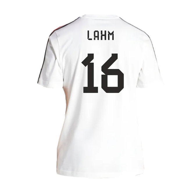 2024-2025 Germany 3S DNA Tee (White) (Lahm 16) — Buy Online
