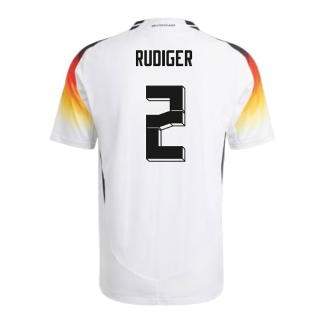 2024-2025 Germany Player Version Home Shirt (Rudiger 2) — Shop Online