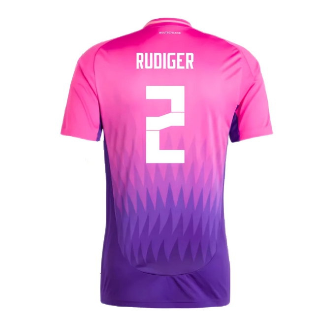 2024-2025 Germany Away Shirt (Rudiger 2) — Buy Now