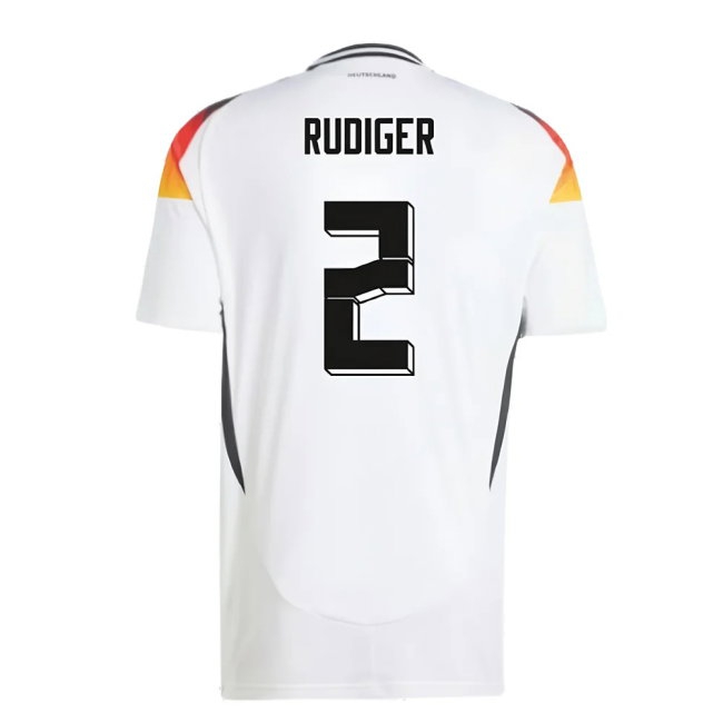 2024-2025 Germany Home Shirt (Rudiger 2) — Buy Online