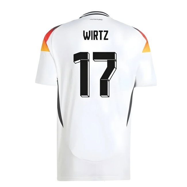 2024-2025 Germany Home Shirt (Wirtz 17) — Shop Online