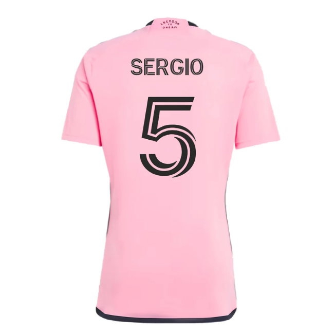 2024-2025 Inter Miami Home Shirt (Sergio 5) — Shop Online