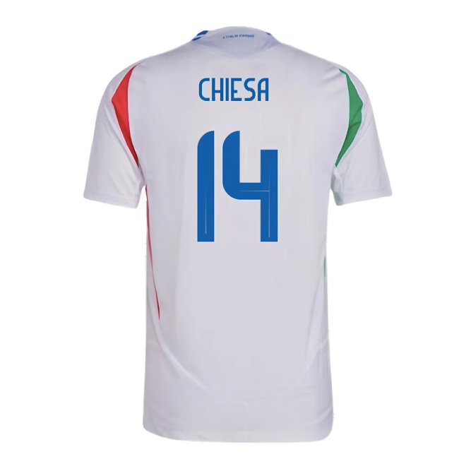 2024-2025 Italy Player Version Away Shirt (CHIESA 14) — Shop Now