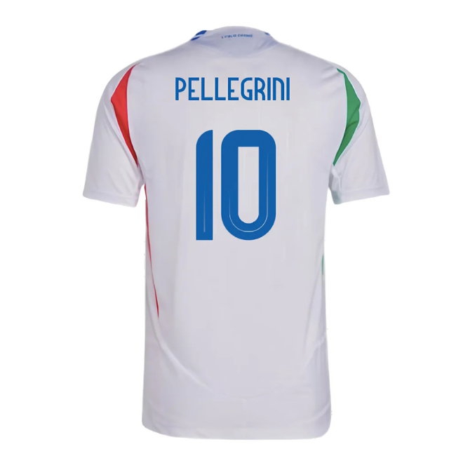 2024-2025 Italy Player Version Away Shirt (PELLEGRINI 10) — Buy Now
