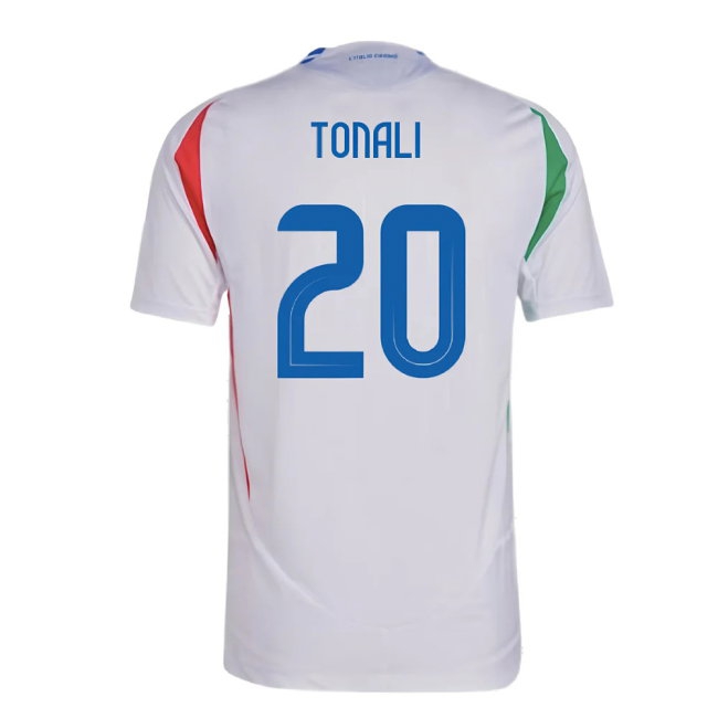 2024-2025 Italy Player Version Away Shirt (TONALI 20) — Shop Now
