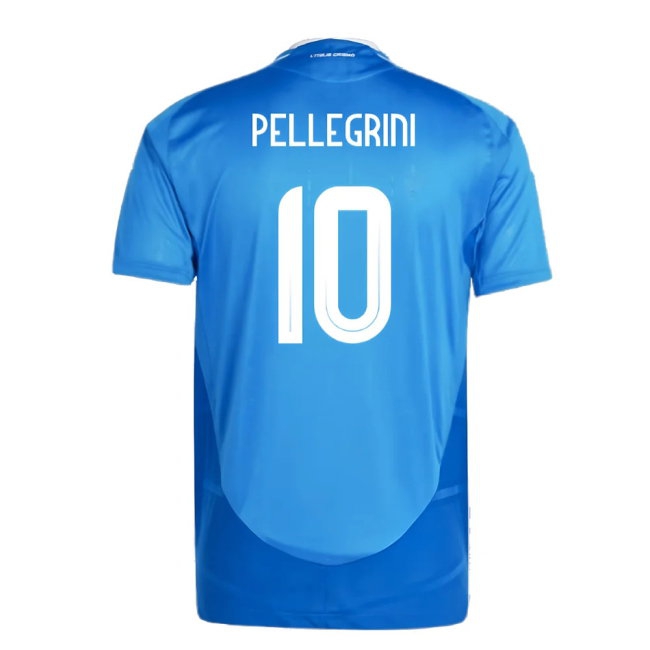 2024-2025 Italy Player Version Home Shirt (PELLEGRINI 10) — Shop Now