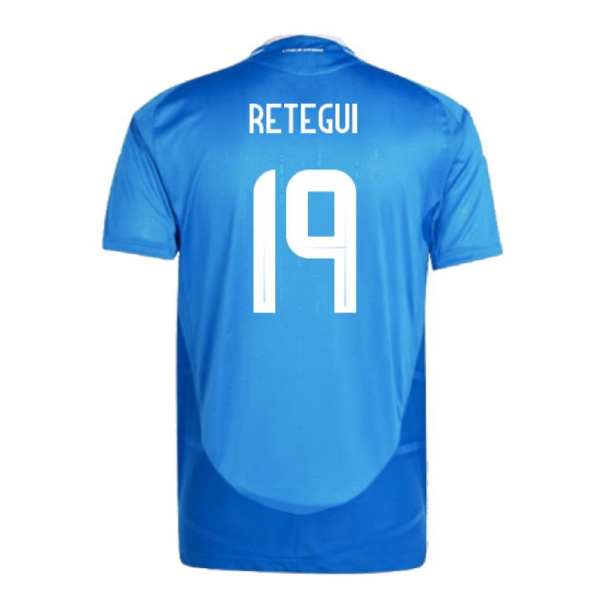 2024-2025 Italy Player Version Home Shirt (RETEGUI 19) — Shop Online
