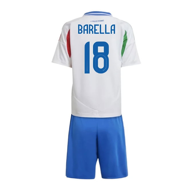 2024-2025 Italy Away Mini Kit (BARELLA 18) — Buy Online