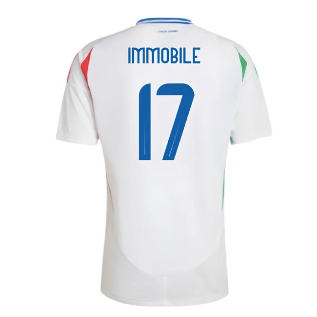 2024-2025 Italy Away Shirt (IMMOBILE 17) — Shop Now
