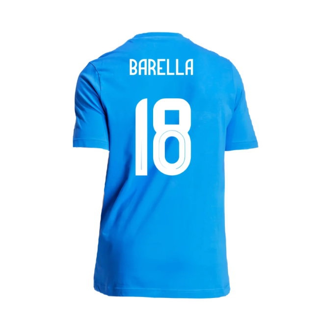 2024-2025 Italy DNA Graphic Tee (Blue) (BARELLA 18) — Buy Now