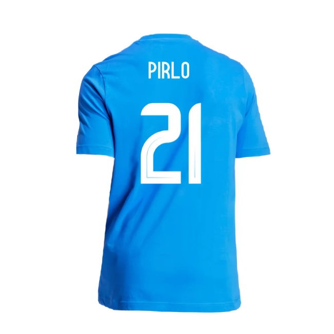 2024-2025 Italy DNA Graphic Tee (Blue) (PIRLO 21) — Shop Online