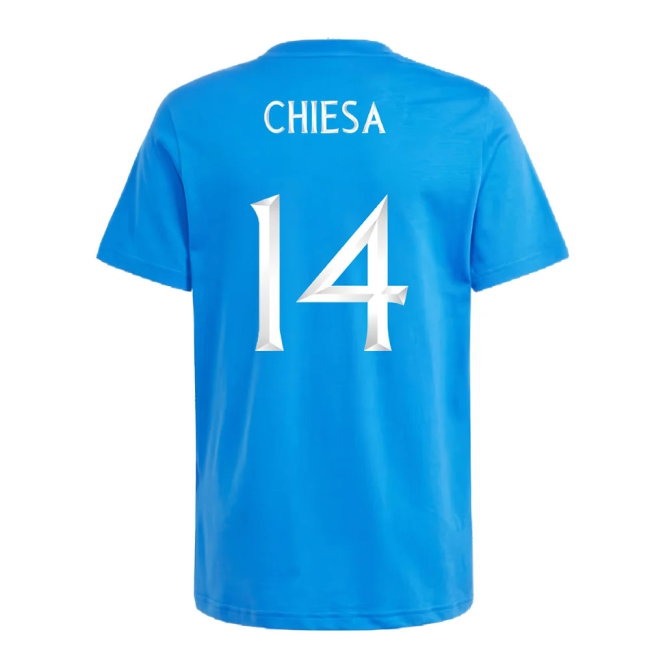2024-2025 Italy DNA Tee (Blue) - Kids (CHIESA 14) — Shop Now
