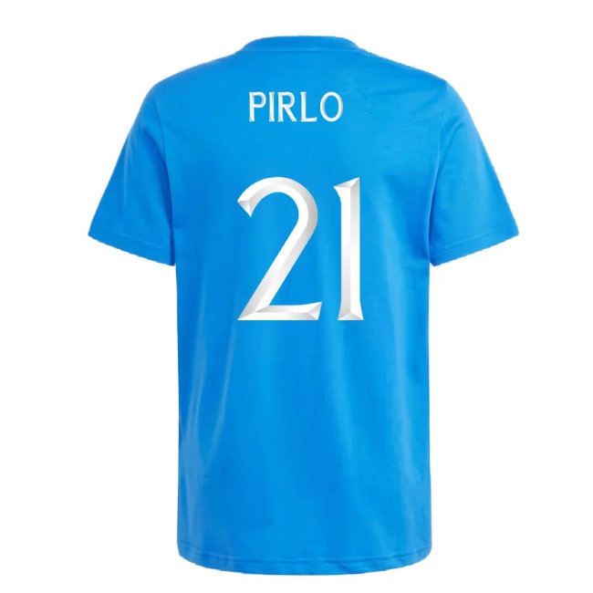 2024-2025 Italy DNA Tee (Blue) - Kids (PIRLO 21) — Shop Online