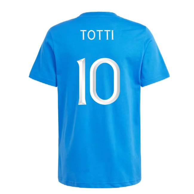 2024-2025 Italy DNA Tee (Blue) - Kids (TOTTI 10) — Shop Online