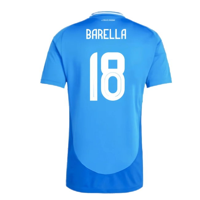 2024-2025 Italy Home Shirt (BARELLA 18) — Buy Online