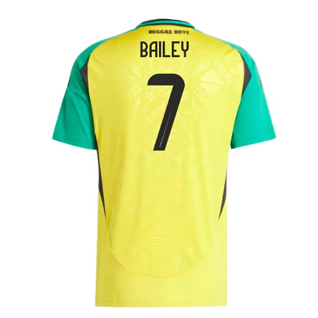 2024-2025 Jamaica Home Shirt (Bailey 7) — Buy Online