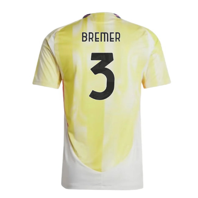 2024-2025 Juventus Player Version Away Shirt (Bremer 3) — Shop Now
