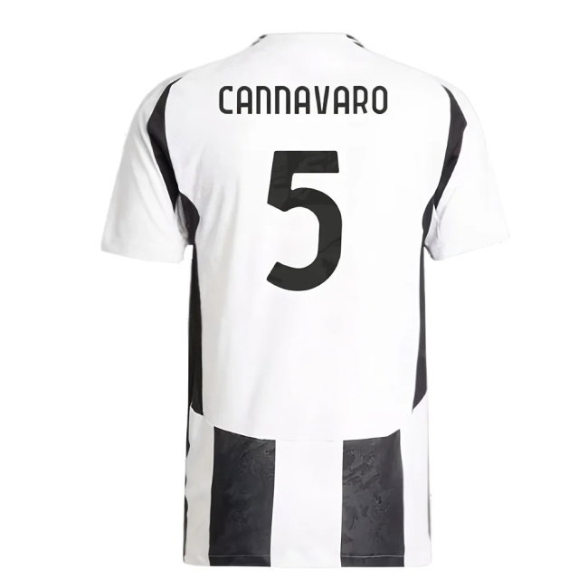 2024-2025 Juventus Player Version Home Shirt (Cannavaro 5) — Shop Now
