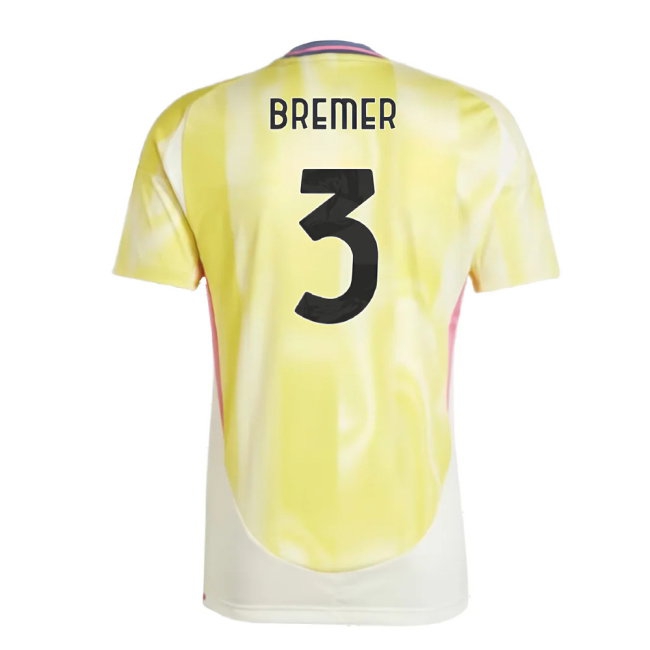 2024-2025 Juventus Away Shirt (Bremer 3) — Buy Online