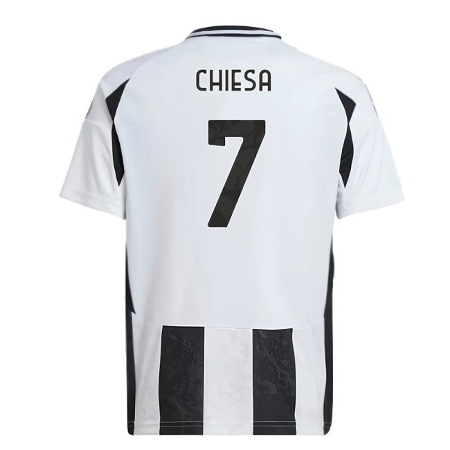 2024-2025 Juventus Home Mini Kit (Chiesa 7) — Buy Now