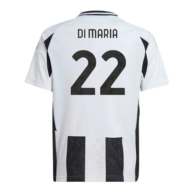 2024-2025 Juventus Home Mini Kit (Di Maria 22) — Shop Online