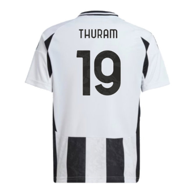 2024-2025 Juventus Home Mini Kit (Thuram 19) — Buy Online