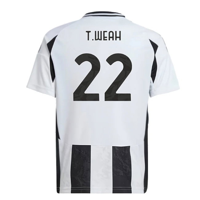 2024-2025 Juventus Home Mini Kit (T.Weah 22) — Shop Online