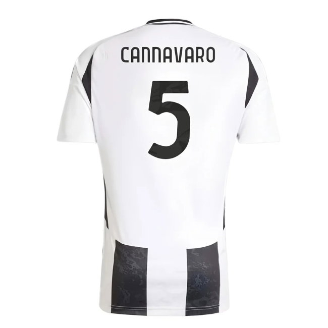 2024-2025 Juventus Home Shirt (Cannavaro 5) — Buy Now