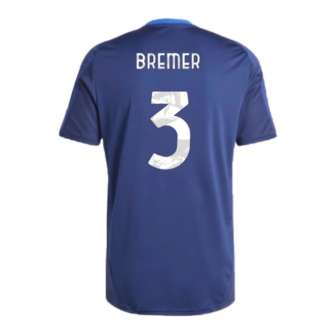 2024-2025 Juventus Training Jersey (Navy) (Bremer 3) — Shop Now