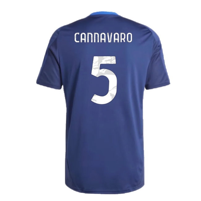 2024-2025 Juventus Training Jersey (Navy) (Cannavaro 5) — Buy Online