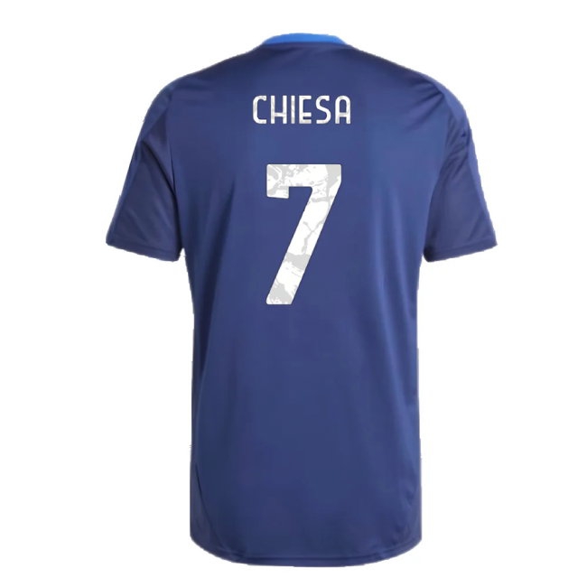 2024-2025 Juventus Training Jersey (Navy) (Chiesa 7) — Shop Online