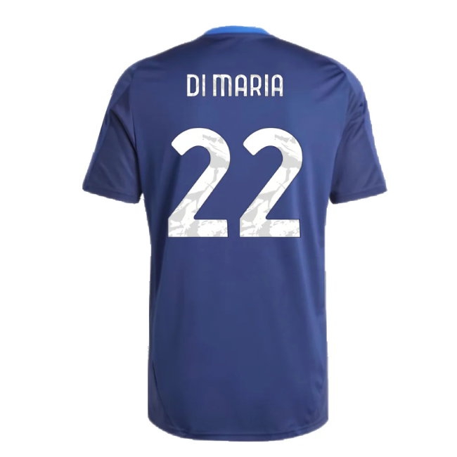 2024-2025 Juventus Training Jersey (Navy) (Di Maria 22) — Shop Online
