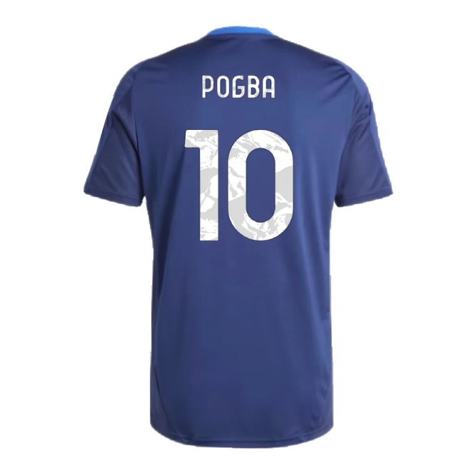 2024-2025 Juventus Training Jersey (Navy) (Pogba 10) — Buy Now