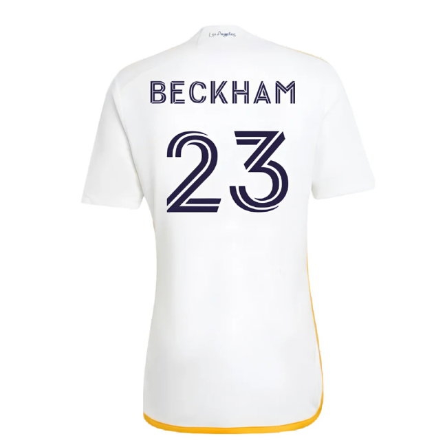 2024-2025 LA Galaxy Home Shirt (BECKHAM 23) — Buy Online