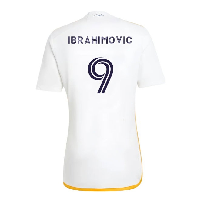 2024-2025 LA Galaxy Home Shirt (IBRAHIMOVIC 9) — Buy Online
