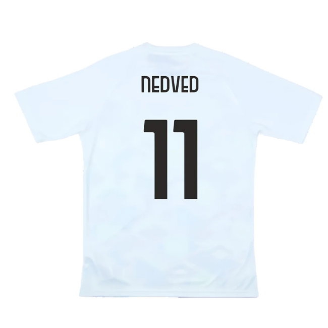 2024-2025 Lazio Pre-Match Jersey (White) (Nedved 11) — Buy Now