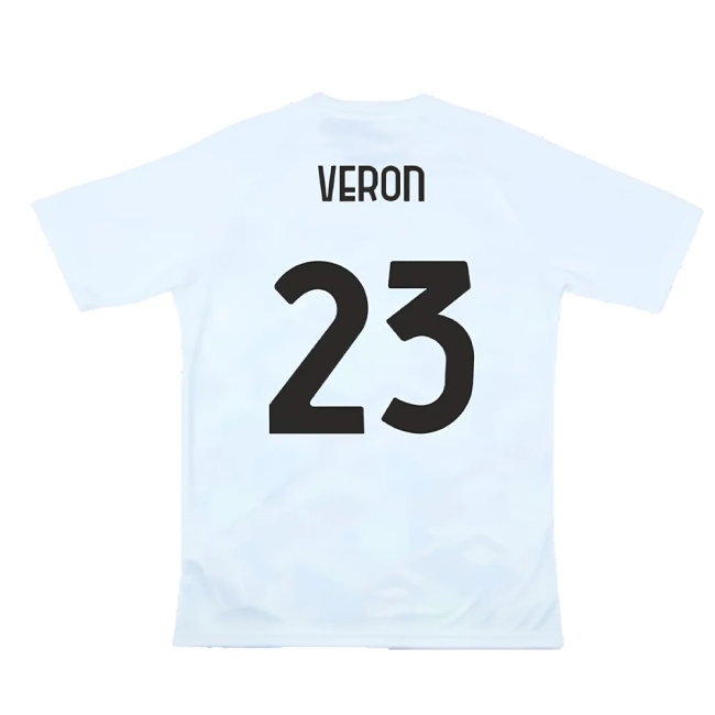 2024-2025 Lazio Pre-Match Jersey (White) (Veron 23) — Shop Now