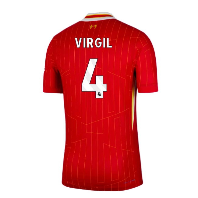 2024-2025 Liverpool Dri-Fit ADV Match Home Shirt (Virgil 4) — Shop Now