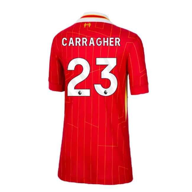 2024-2025 Liverpool Home Shirt (Kids) (Carragher 23) — Shop Online
