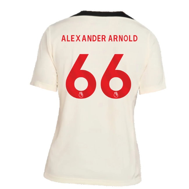 2024-2025 Liverpool Strike SE Training Top (Coconut Milk) - Kids (Alexander Arnold 66) — Buy Now